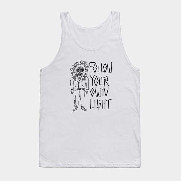 Follow Your Own Light Tank Top by Raksha